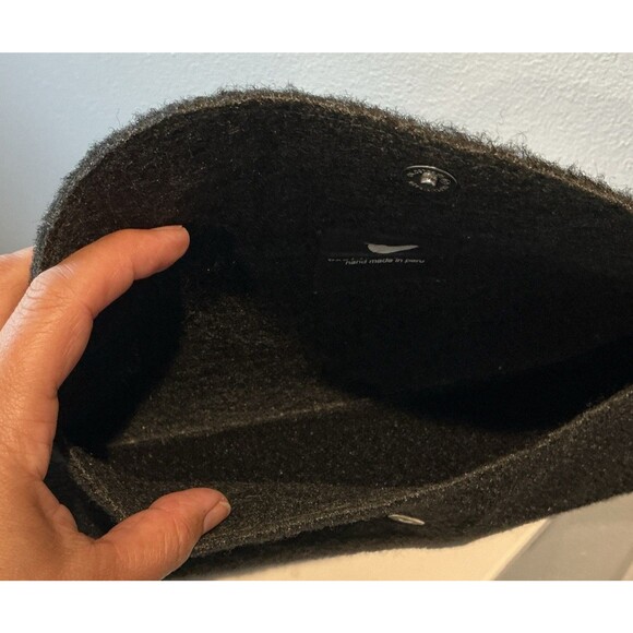 Vacide Erda Zimic Felt Purse Bag Hand Made In Peru - Picture 5 of 6